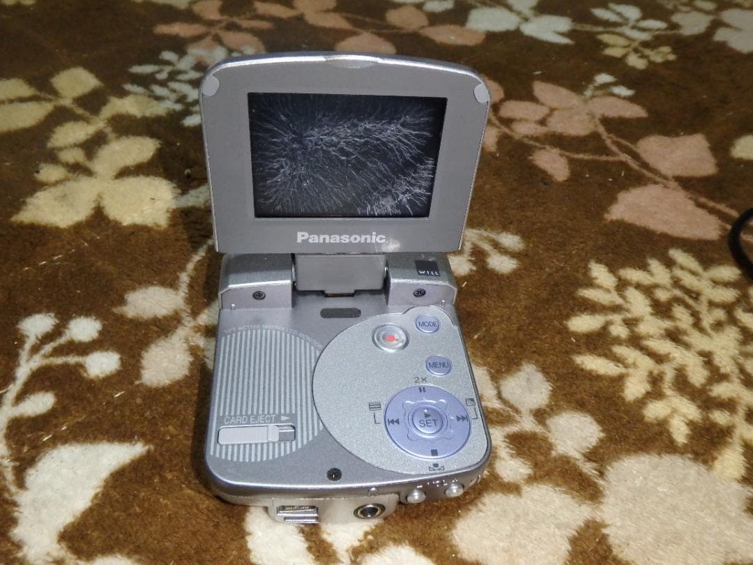 動作品 パナソニック SV-AV30 D-snapオーディオ マルチカメラ 難