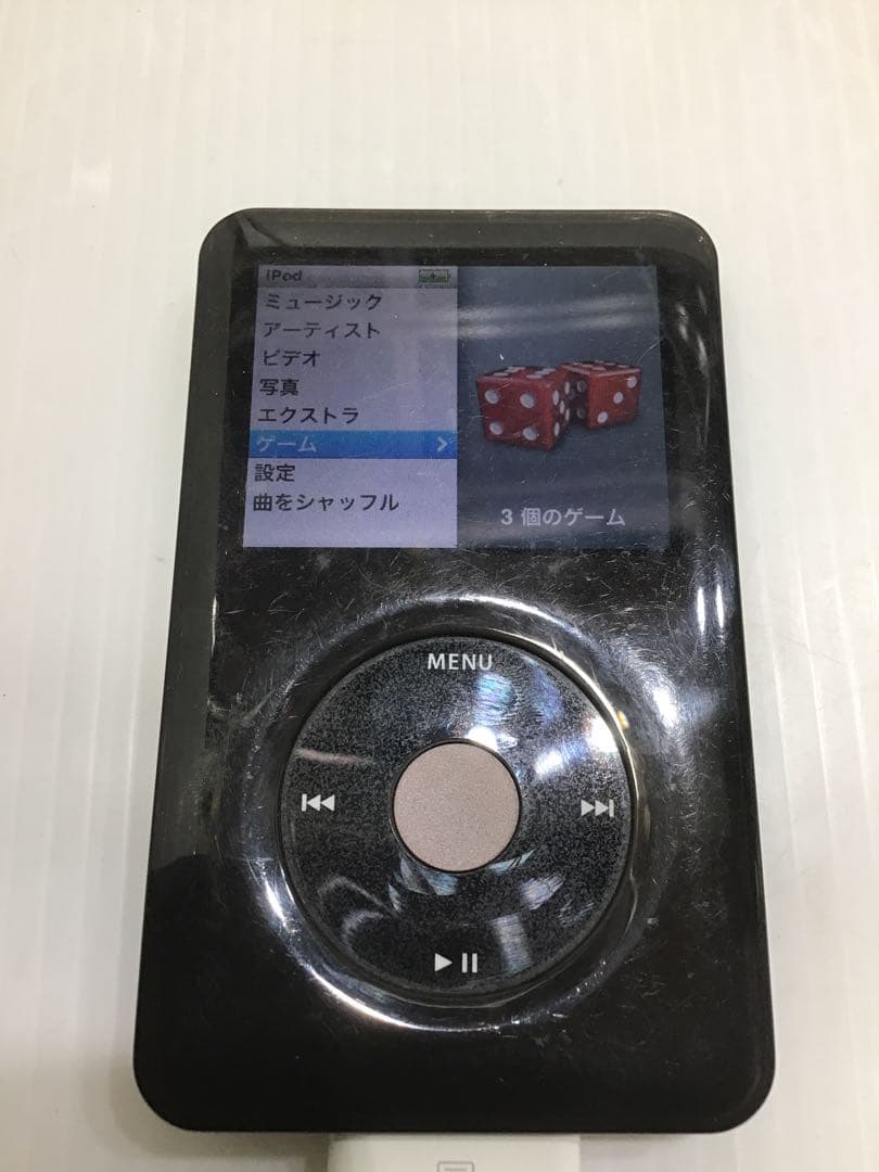 T*i様 ジャンク　Apple MC297J デジタルオーディオプレーヤー グレ