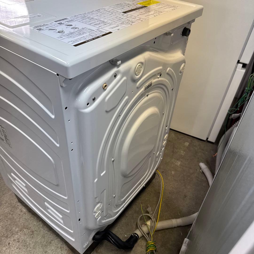 ⑥2025年製AQUA ドラム式洗濯機 AQW-DM10FR(W) 10kg