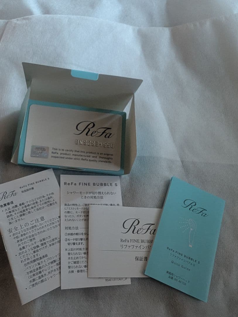 正規品※ジャンク品※　Refa ファインバブルS＋新品ヘッドセラム