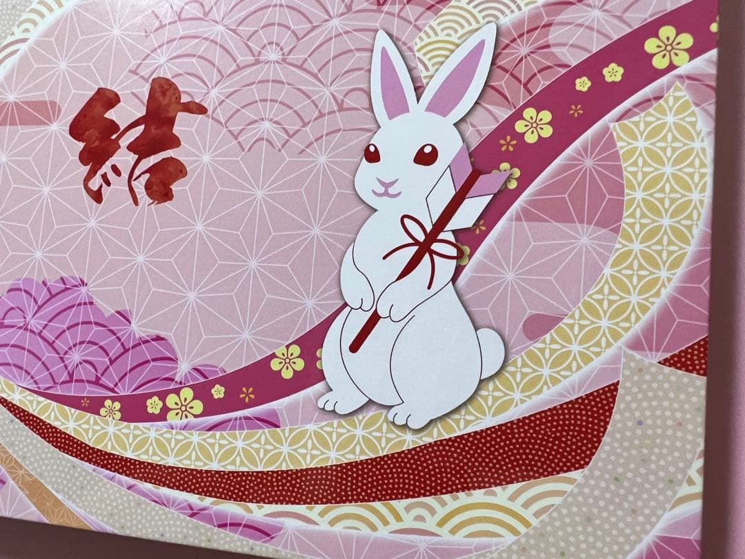 三輪神社♡250冊限定／御朱印ホルダー／両面ポケットファイル／うさぎ／ピンク