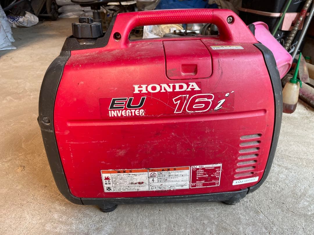 HONDA インバーター発電機 EU16i。動作未確認