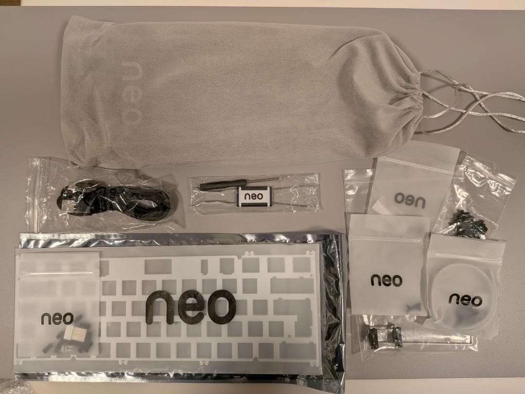【値下げ不可】Neo60 Cu HHKB キーボード（プレート2種類同梱）