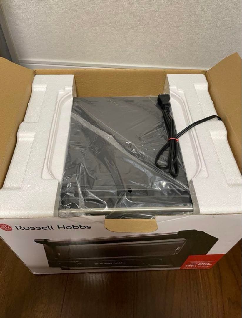 【美品】Russell Hobbsオーブントースター774OJP-BK取説と箱付