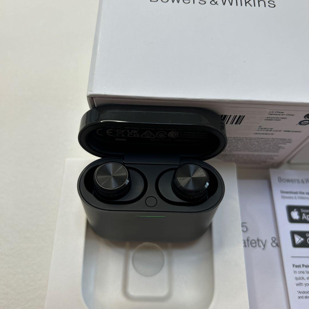 未使用 B&W PI5 完全ワイヤレスイヤホン チャコール PI5