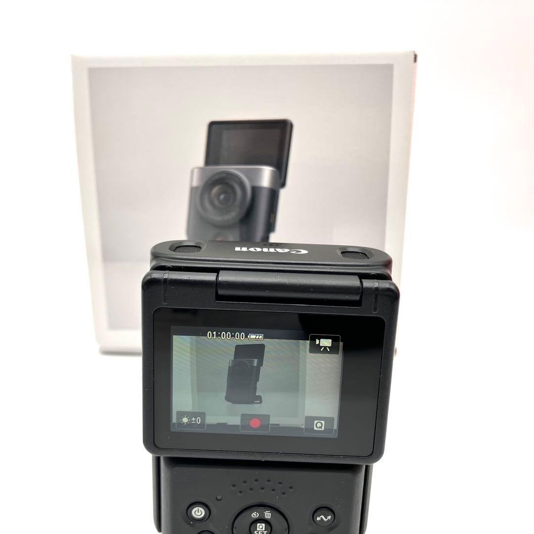 Canon PowerShot V10 ブラック　トライポッドグリップキット