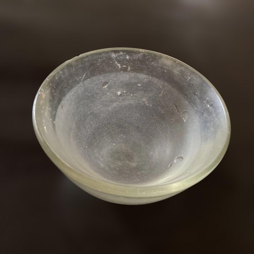 古物　乳鉢　ガラス製　アンティーク　ヴィンテージ