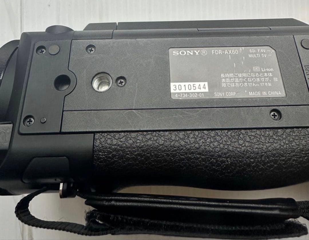 SONY 4Kビデオカメラ FDR-AX60