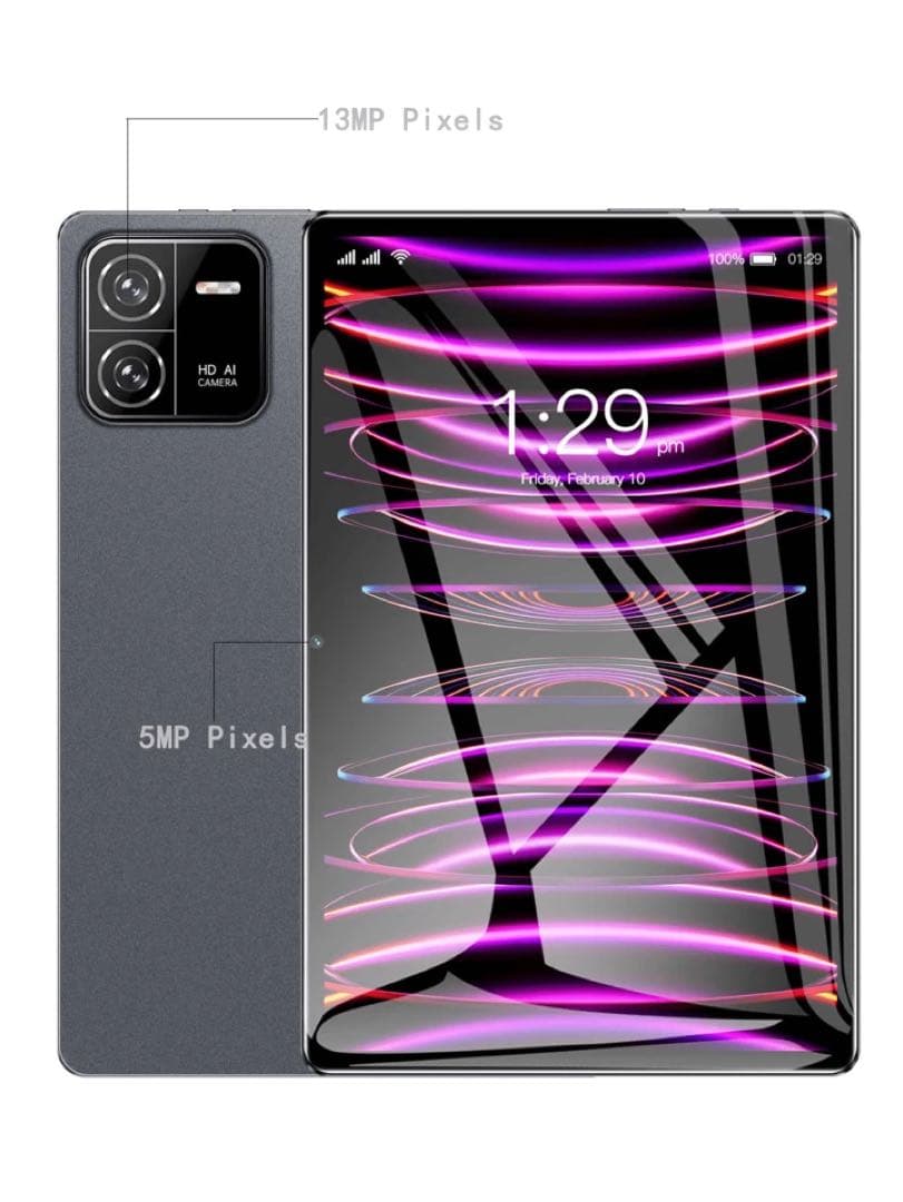 10.1インチ Androidタブレット 8GB RAM 128GB ROM