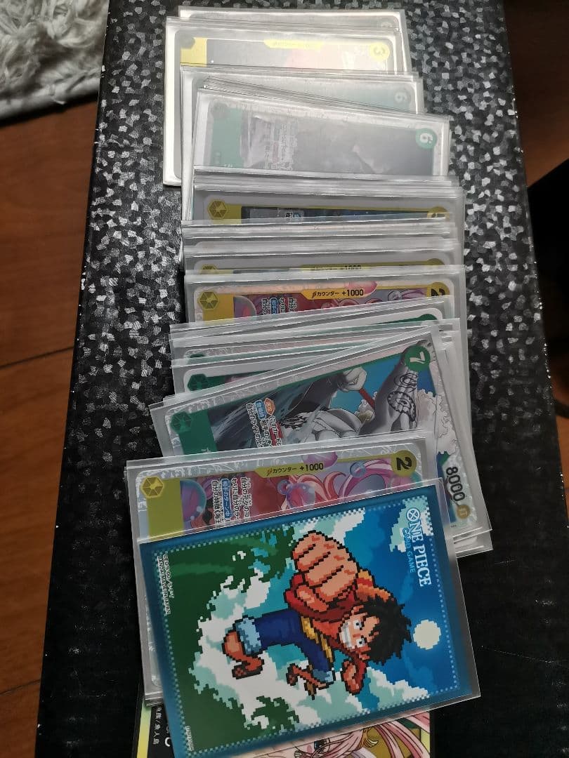 ONE PIECE カード 2周年記念セット　カードセット　ゼウスプレイマット