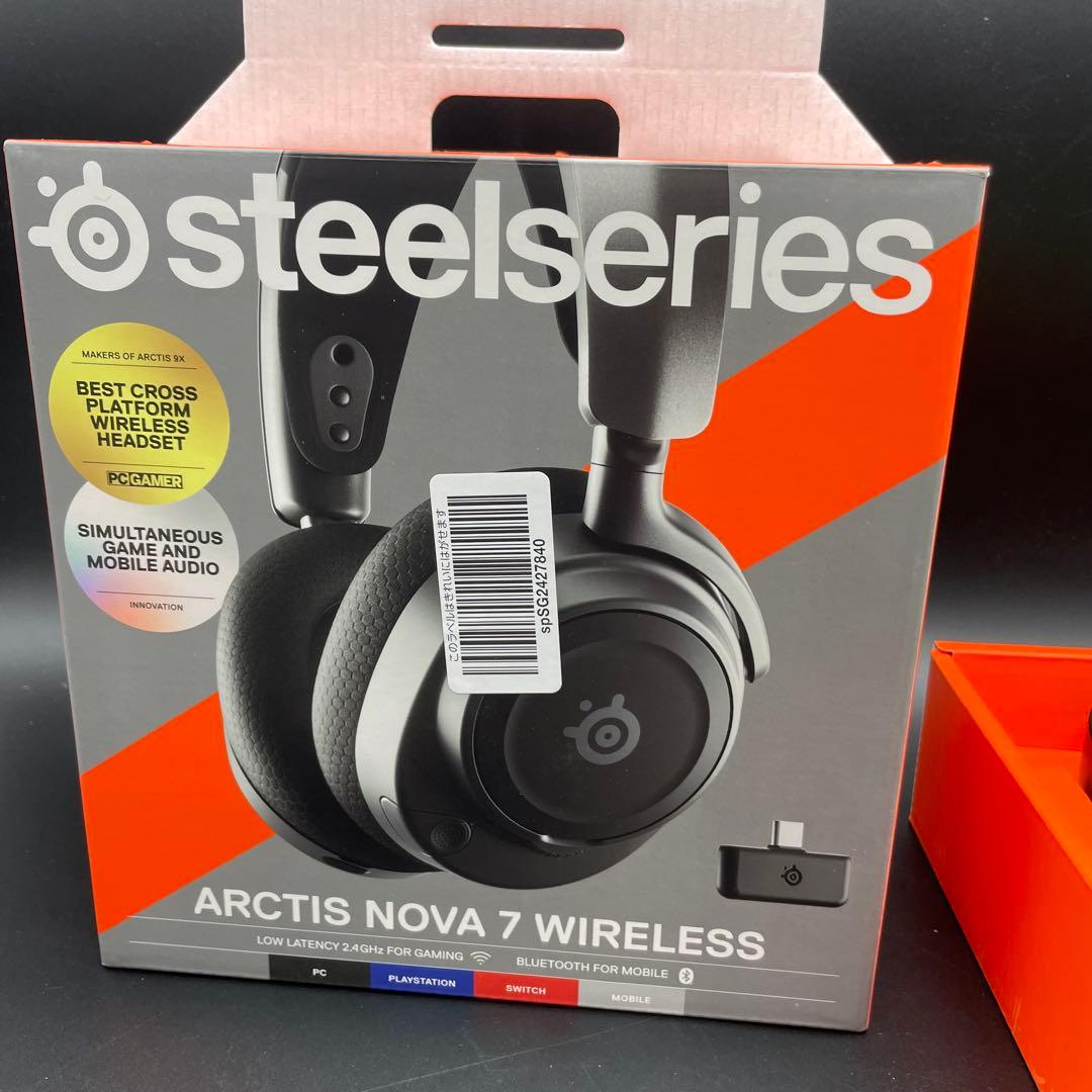 ◯SteelSeries Arctis Nova 7 ワイヤレスヘッドセット