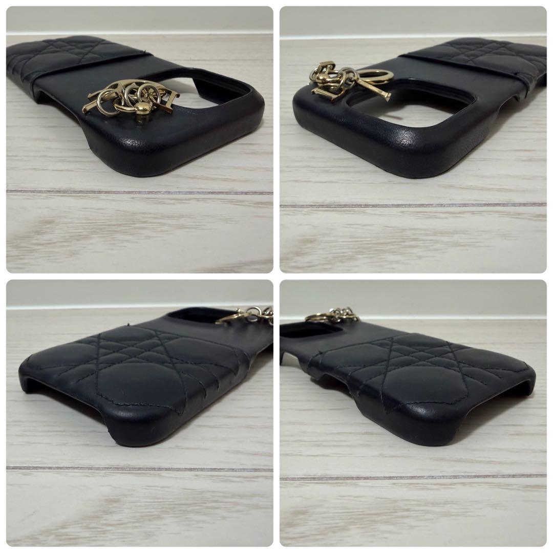 ✨超美品✨Dior　LADY DIOR　iPhone16Pro　カナージュ　黒