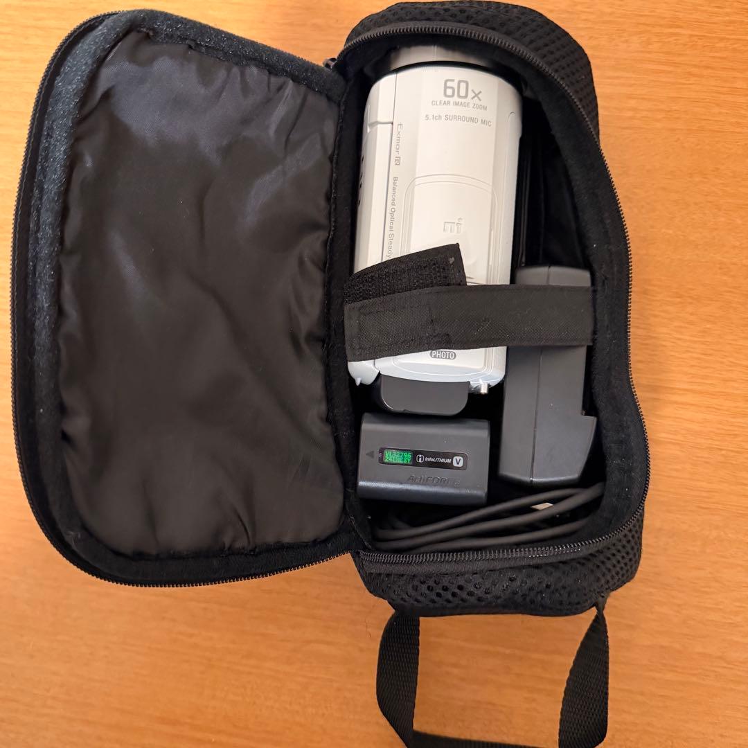 SONY HDR-CX535 予備バッテリー付「すぐ使えるセット」