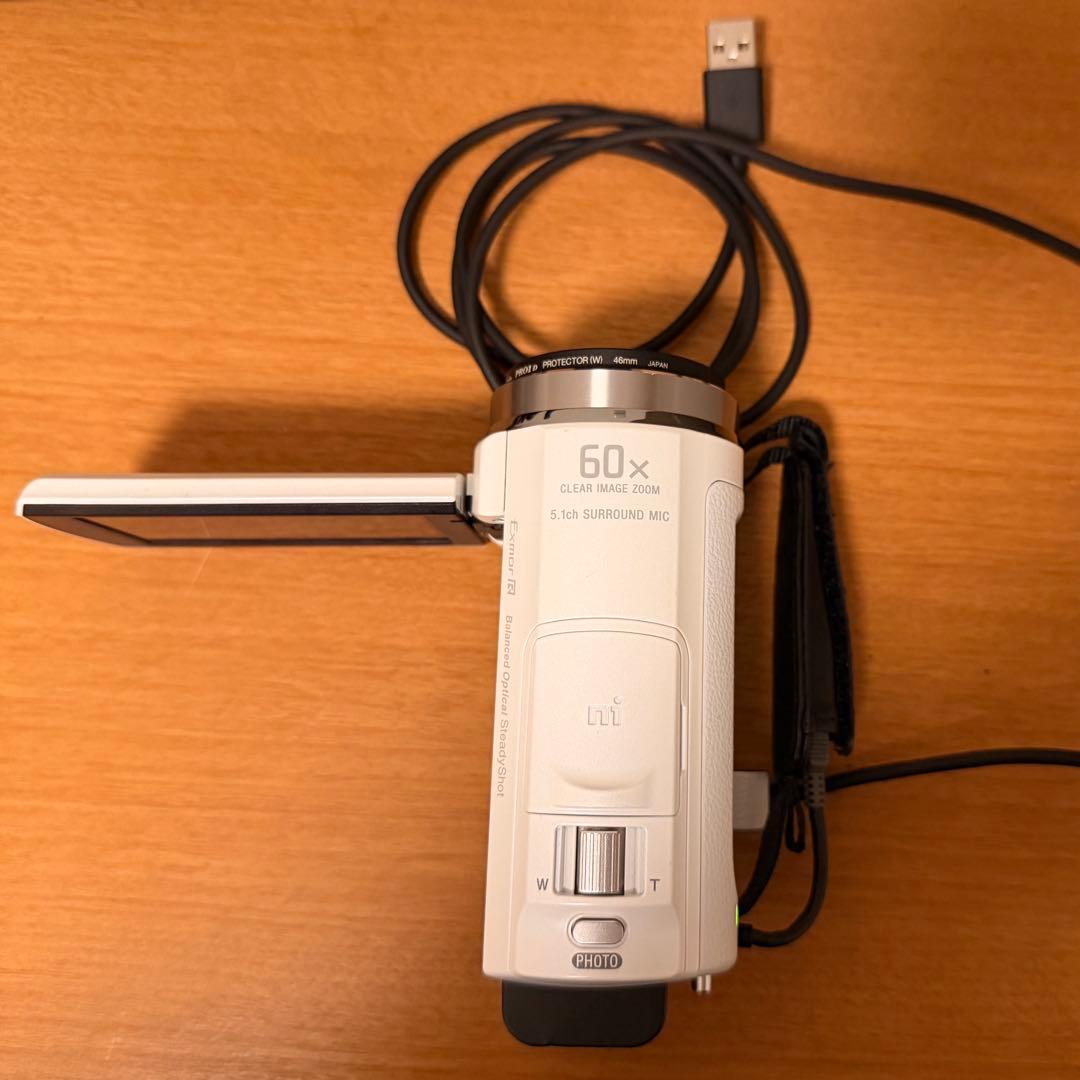 SONY HDR-CX535 予備バッテリー付「すぐ使えるセット」