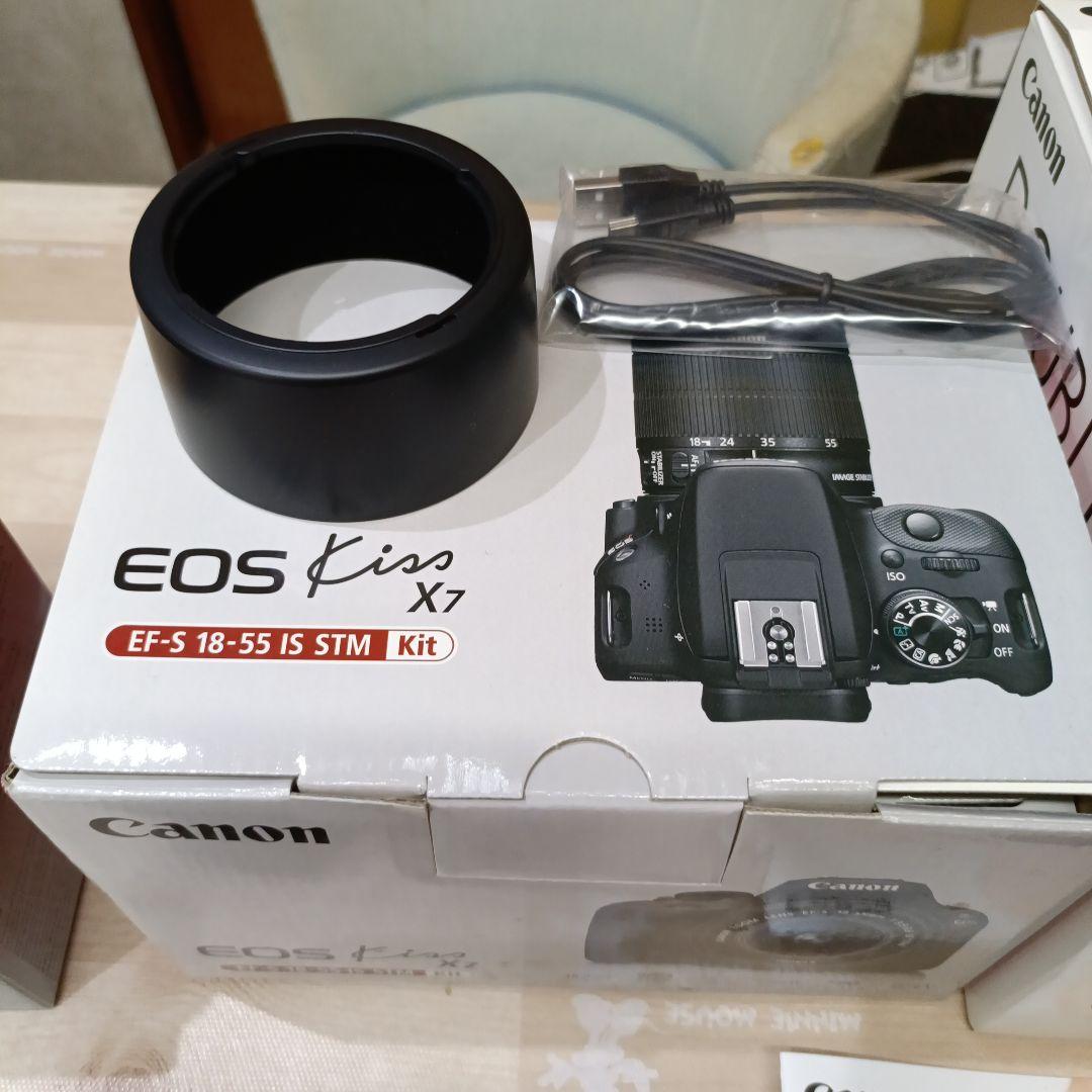 【Canon EOS Kiss X7 ダブルズームキット＆60mmレンズ＆本
