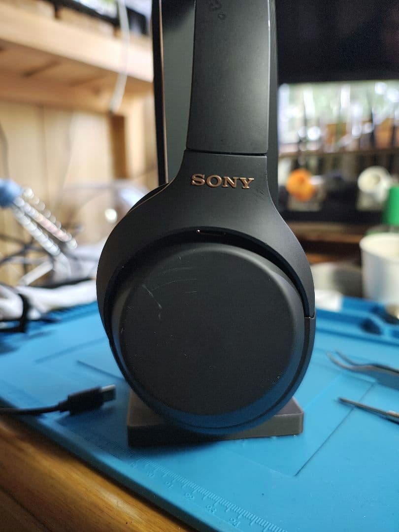 ま*カ様 バッテリーヘッドバンドイヤーパッド新品交換　SONY WH-1000X