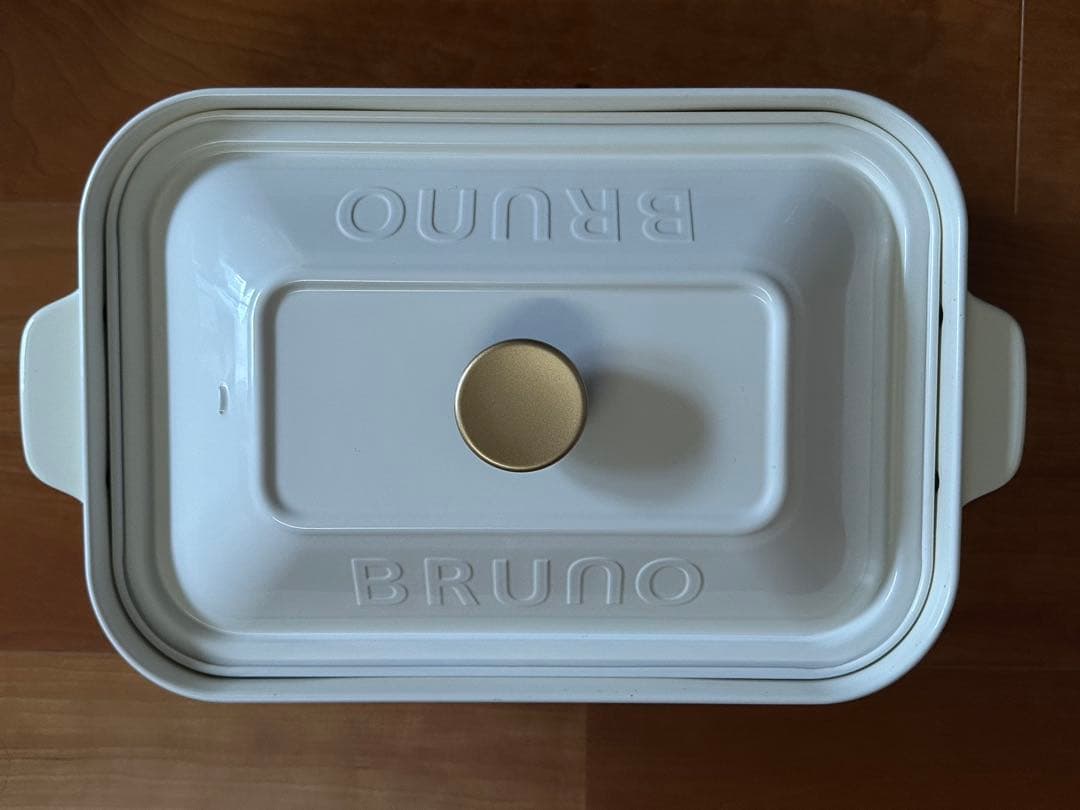 Brunoホットプレート たこ焼き・平面・グリルプレート・セラミック鍋セット