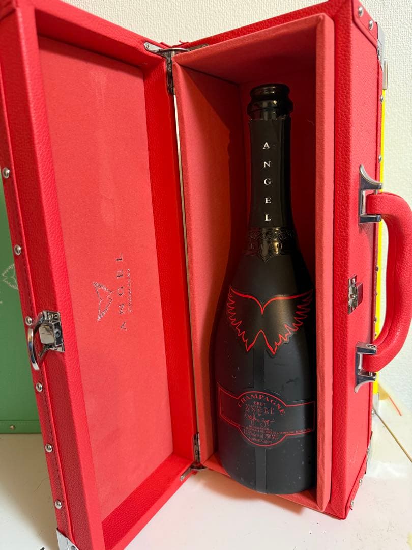 エンジェル シャンパン セット ボトルケース 空き瓶 5本セット