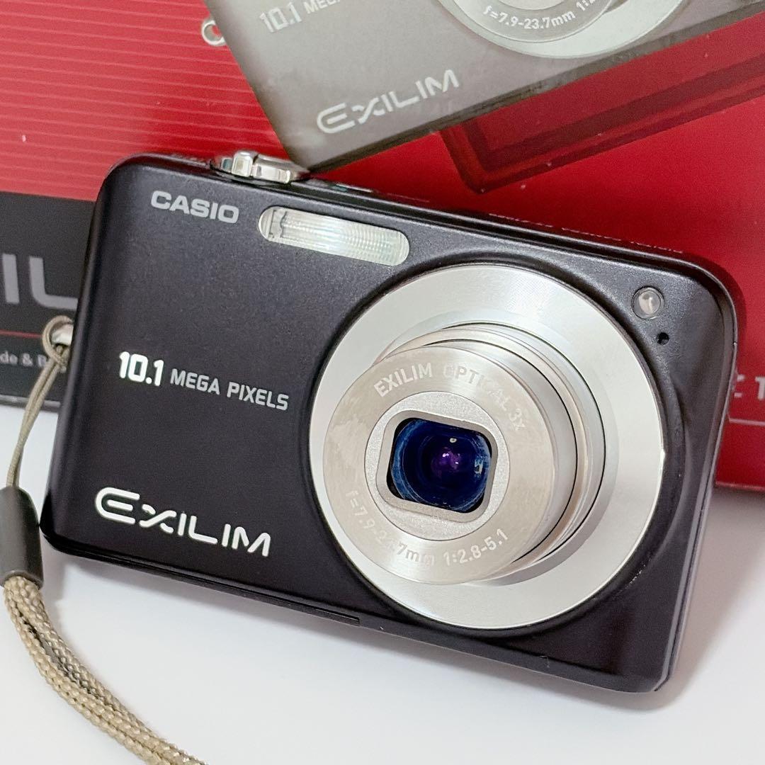 【箱付・美品 】CASIO EXILIM EX-Z1080 動作品 ブラック 黒