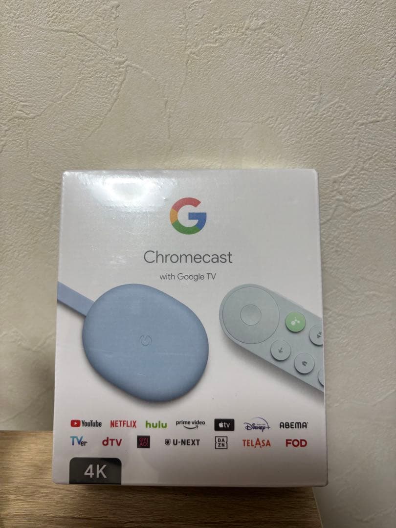 早い者勝ち！新品Chromecast with Google TV 4K