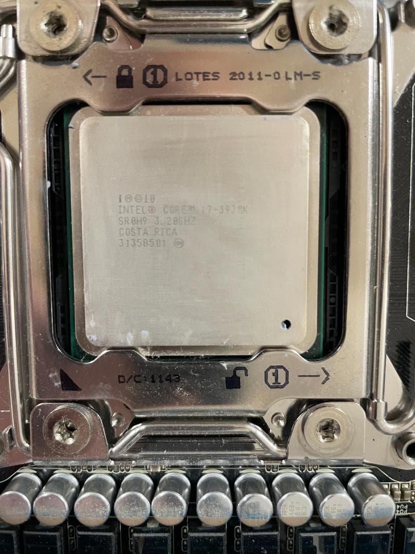 【セット販売】ASUS X79 DELUXE　i7-3930K　メモリ64GB