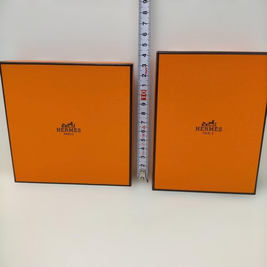 エルメスBOX 空箱12個＋中袋ほぼ有り＋リボン4本 セット 260402-6T