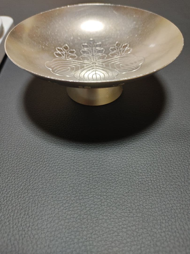 ☆ 純銀 SILVER ☆ 銀杯 銀盃 ☆重量約138g☆刻印あり☆ホールマーク