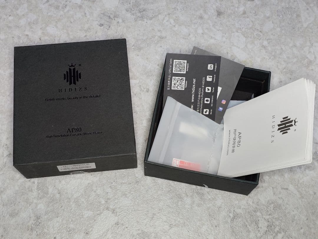 HIDIZS AP80 ハイレゾオーディオプレイヤー