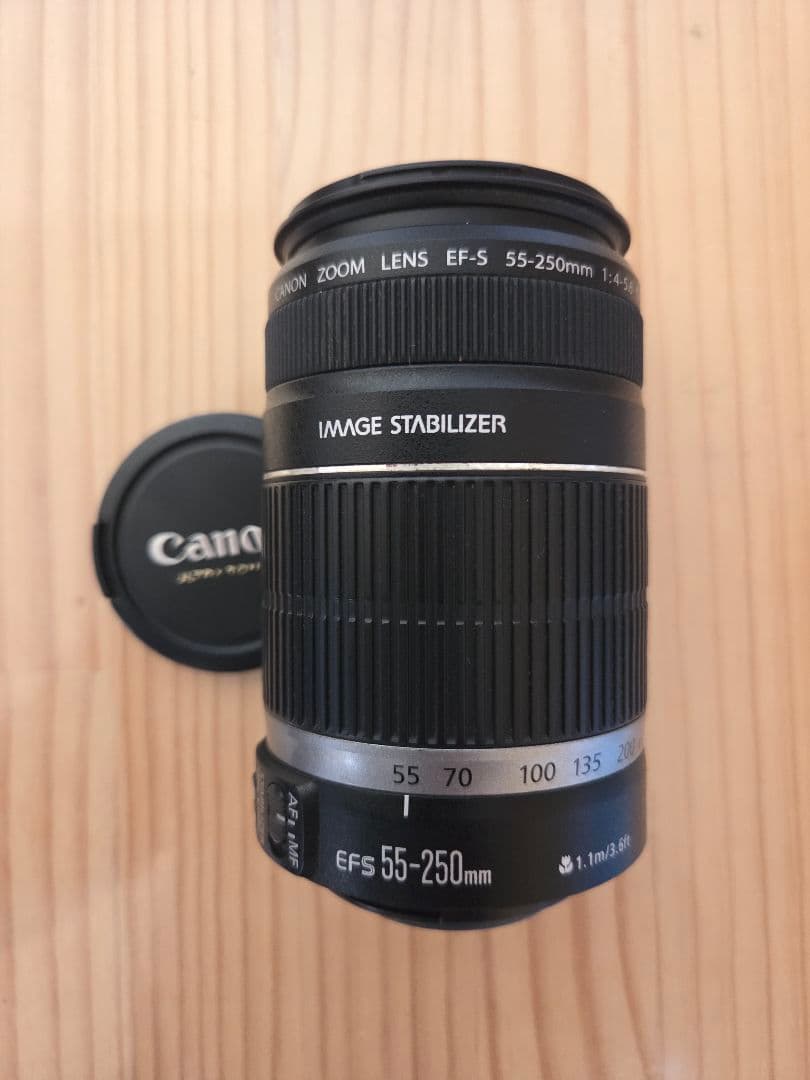 実用美品 Canon キャノン EF-S 55-250mm F4-5.6 IS