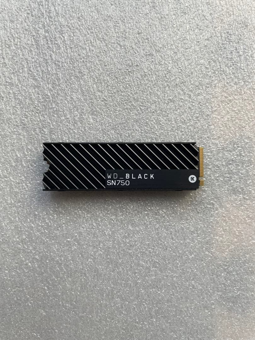 内蔵型SSD WD Black SN750 SSD Gen 3x4 1TB