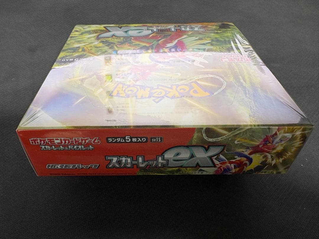 新品 スカーレットex バイオレットex プレミアムトレーナーボックス ex