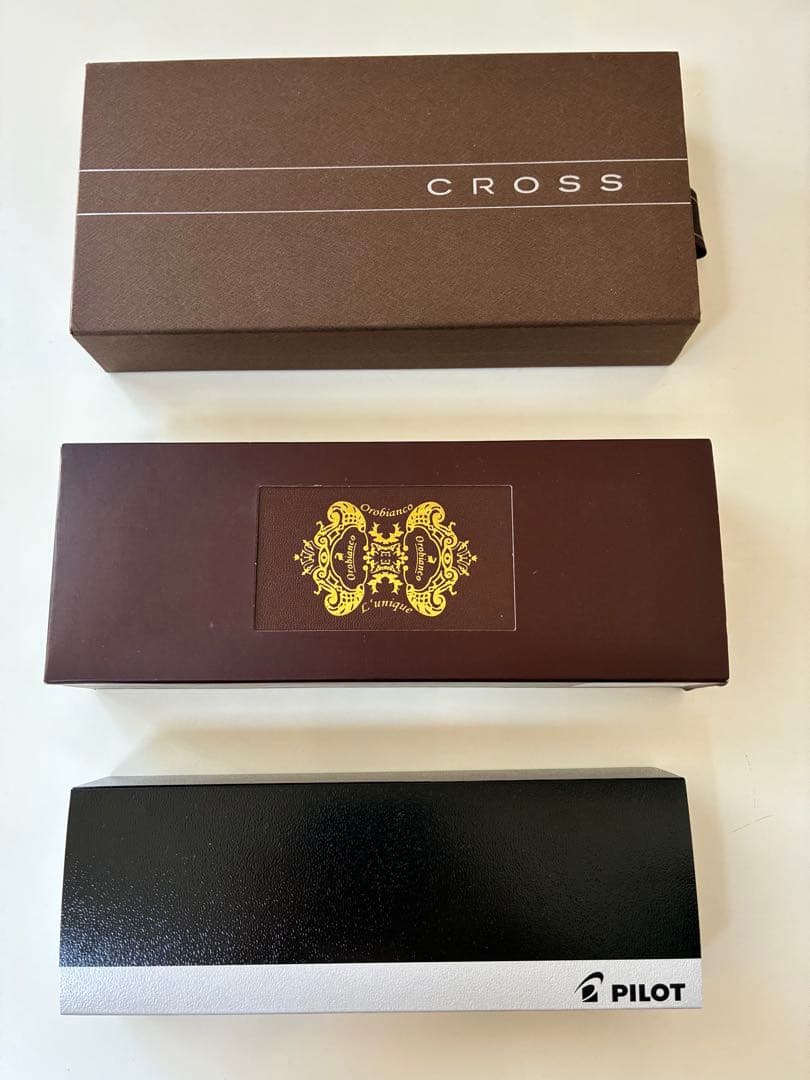 CROSS Orobianco PILOT ボールペン3本セット