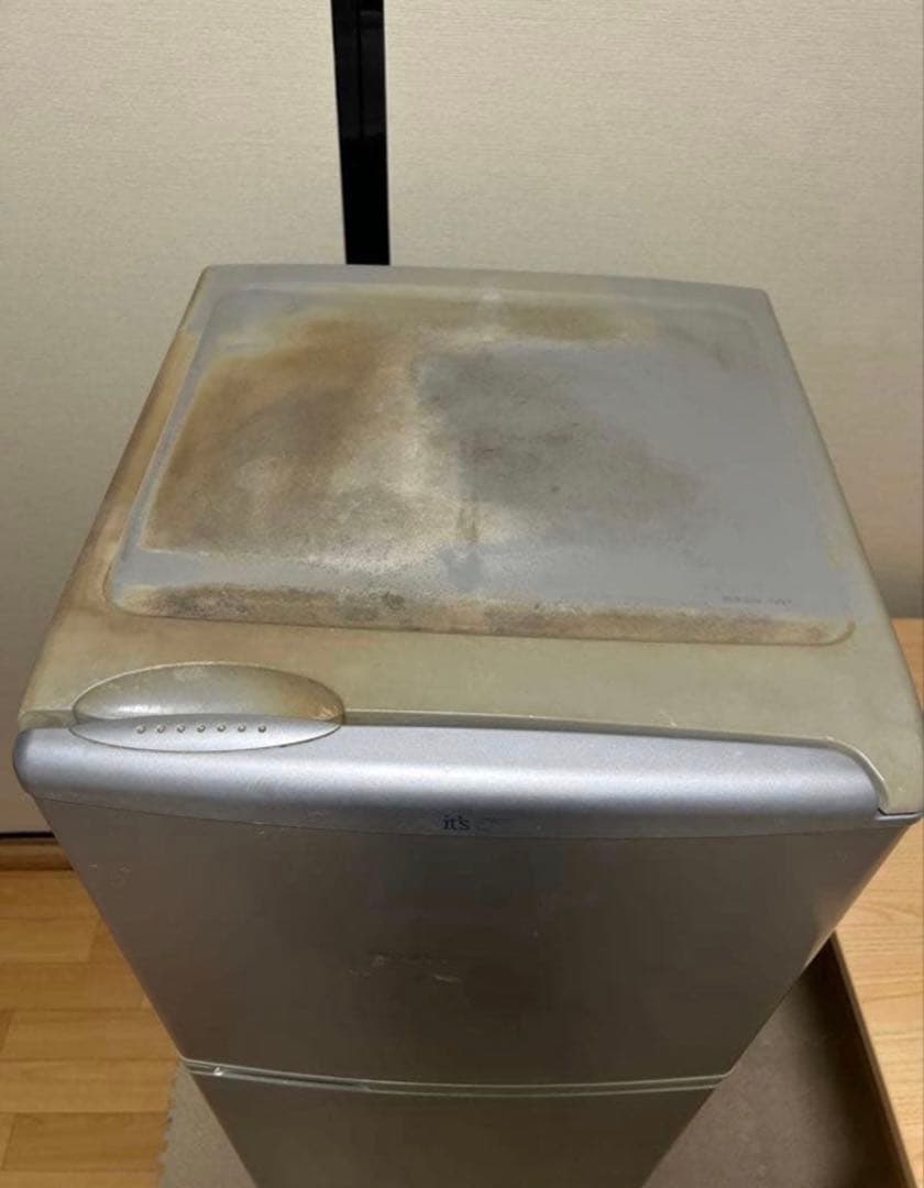 SANYO SR-141M(SB) 冷蔵庫 137L シルバー　説明書付き