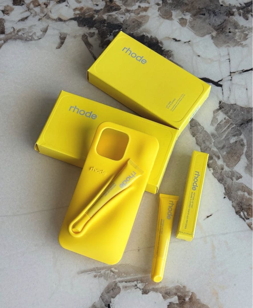 【全機種対応】rhode lemontini iPhoneケースリップ付き