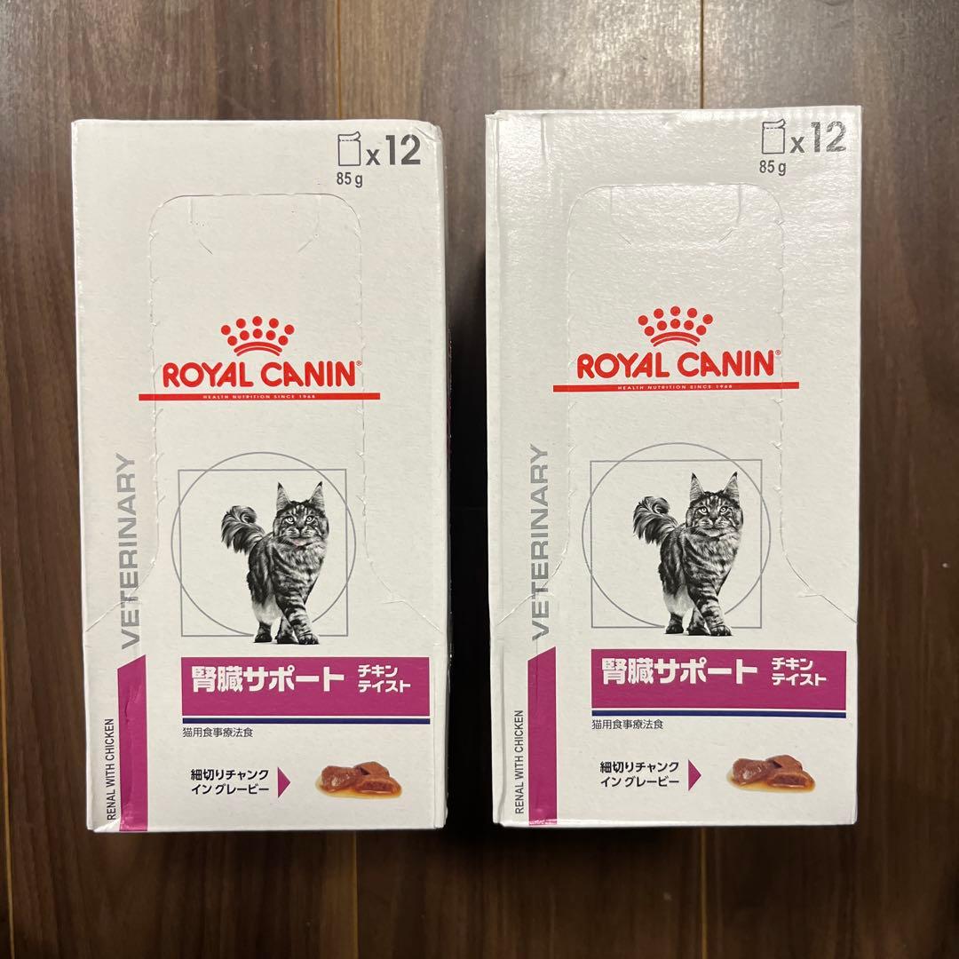  CANIN 腎臓サポート チキンテイスト 85g12個入り2箱