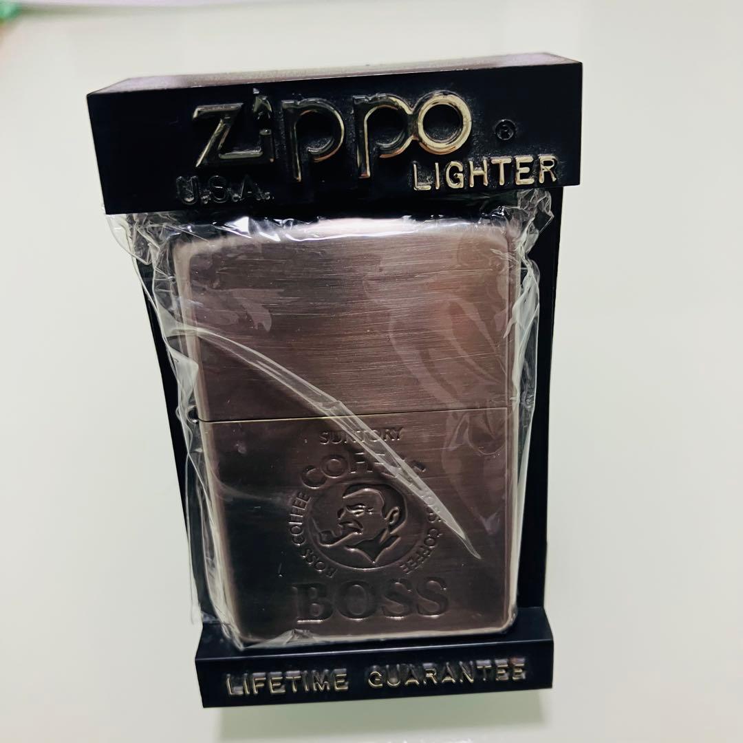 希少ZIPPO サントリーボス　懸賞品　新品未使用