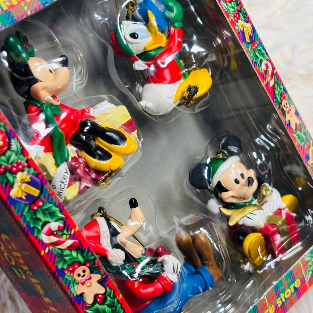 希少品 ディズニーランド クリスマスオーナメント 2002 セット 飾り