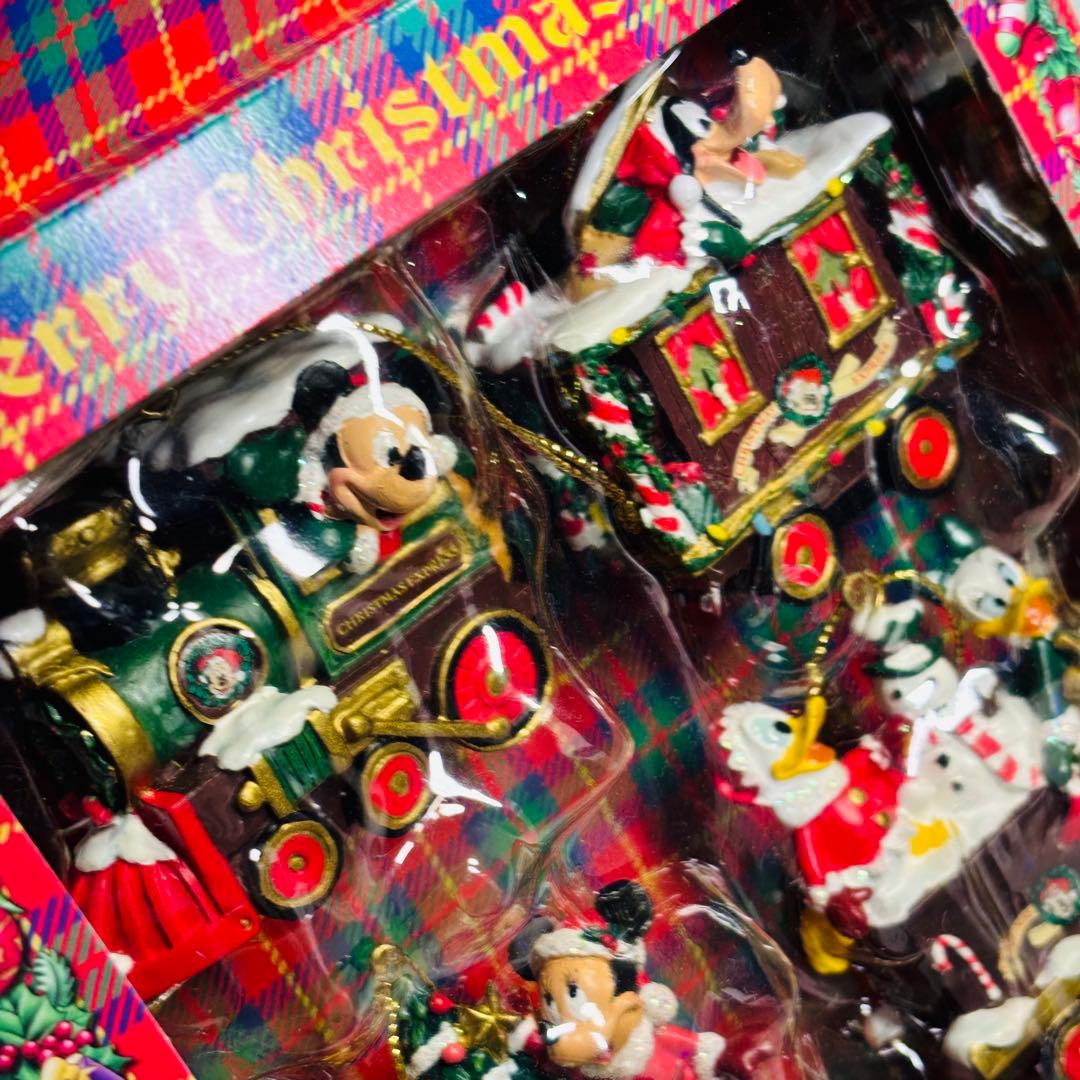希少品 ディズニーランド クリスマスオーナメント 2002 セット 飾り