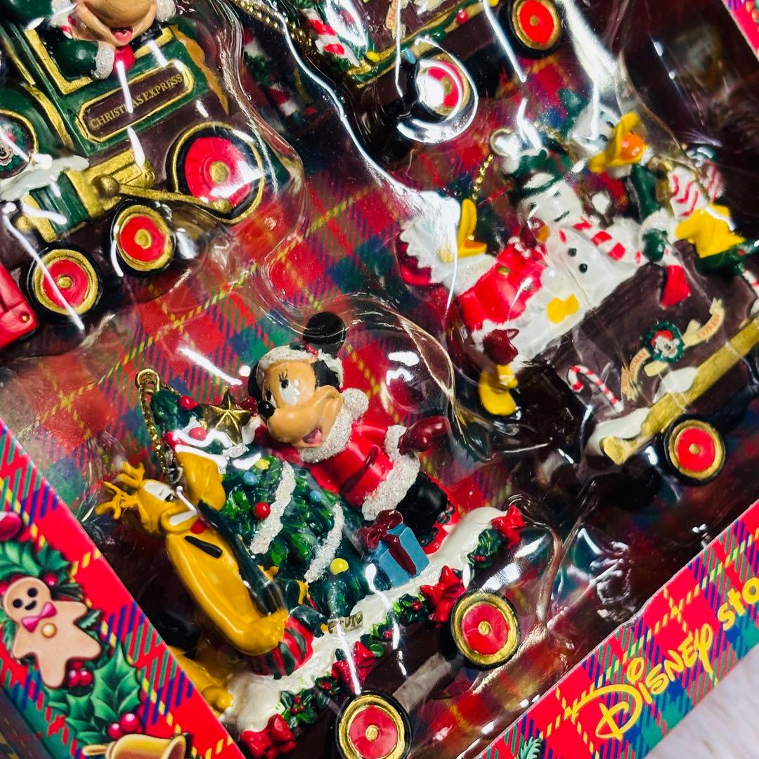希少品 ディズニーランド クリスマスオーナメント 2002 セット 飾り