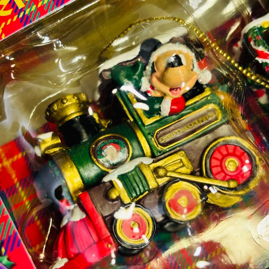 希少品 ディズニーランド クリスマスオーナメント 2002 セット 飾り