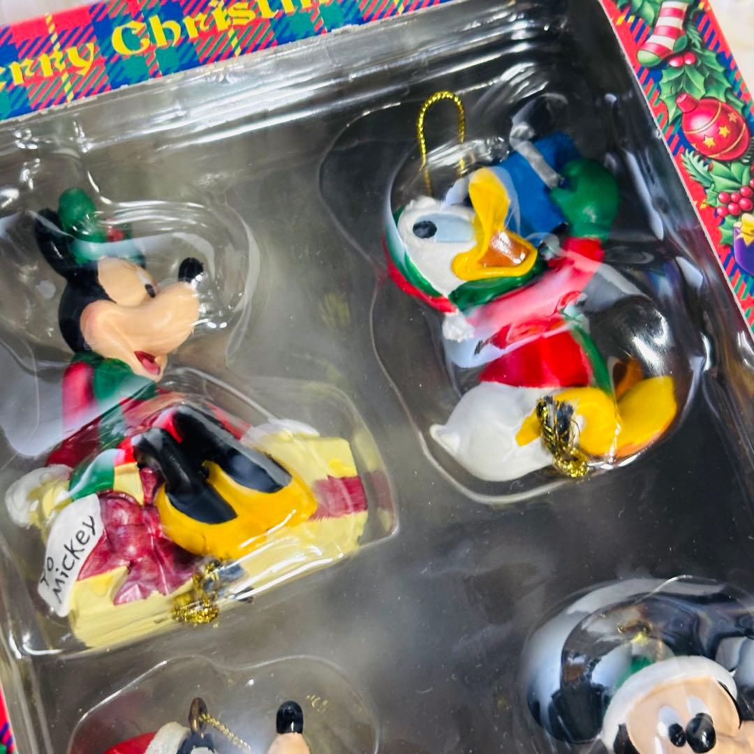 希少品 ディズニーランド クリスマスオーナメント 2002 セット 飾り
