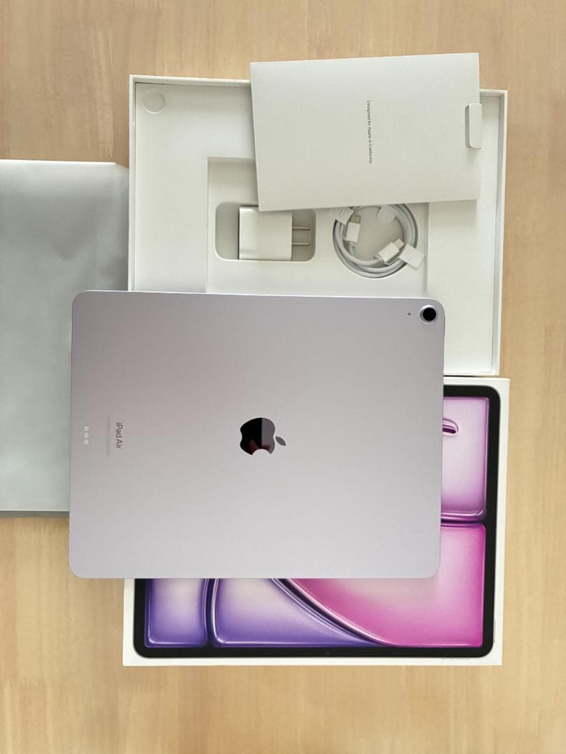 【美品】iPad Air M2 13インチ 256GB パープル