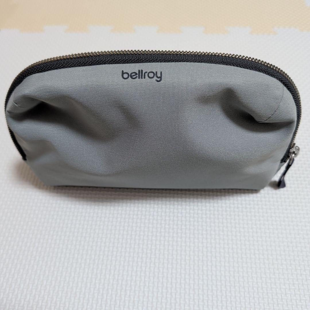 bellroy グレー トラベルポーチ