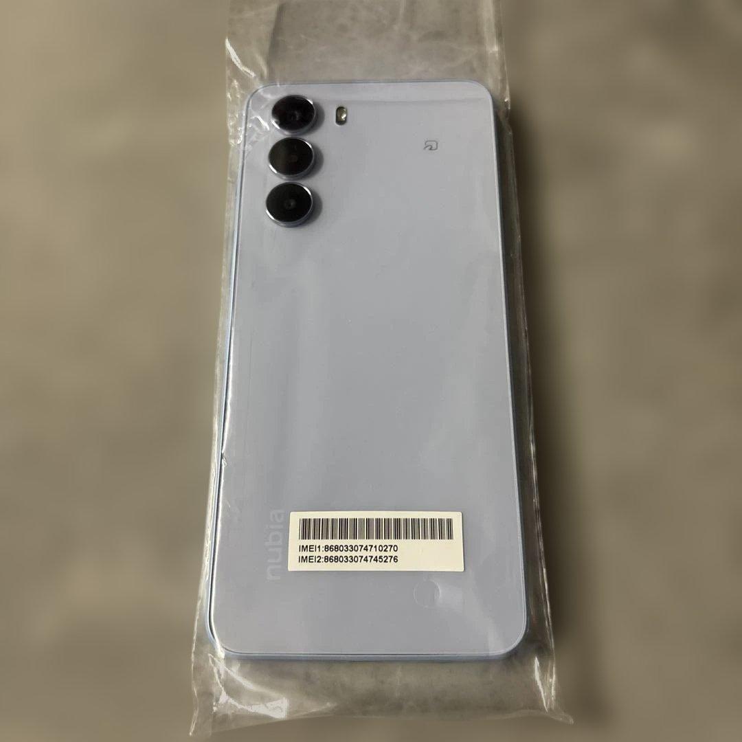 【新品未使用】nubia S 5G Y!mobile 本体　ライトパープル