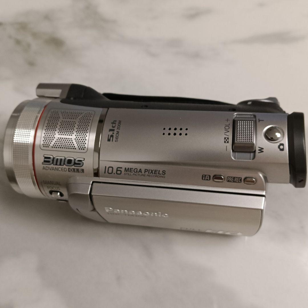 美品 Panasonic HDC-TM300 ビデオカメラ　バッテリー無