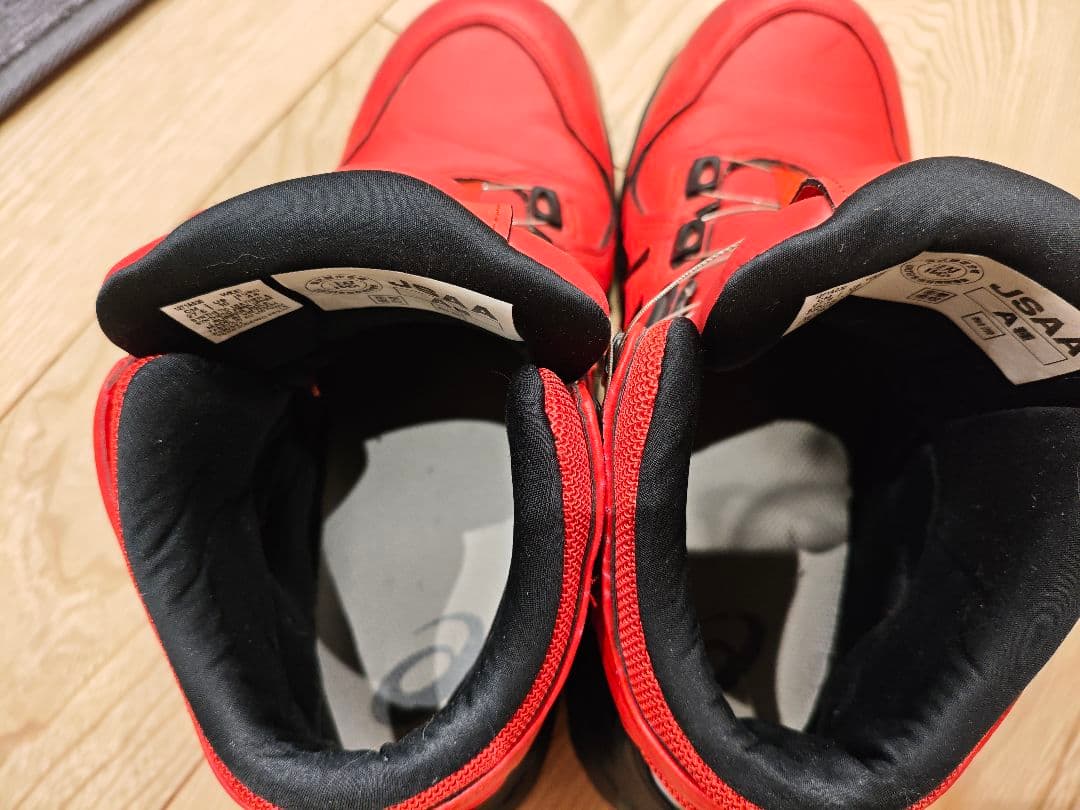 ASICS CP304 BOA レッド安全靴