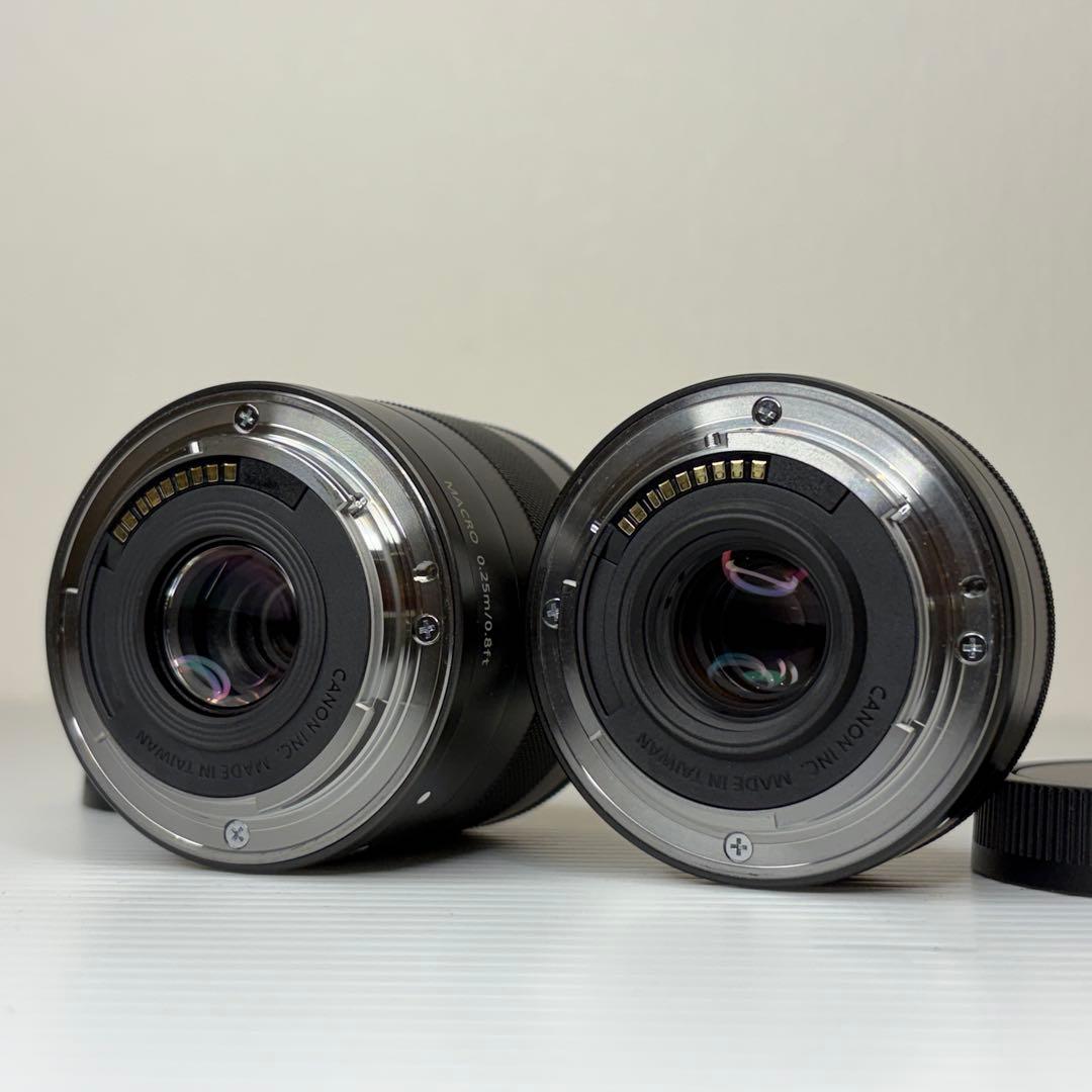 ⭐️美品⭐️ Canon ミラーレス一眼カメラ EOS M ダブルレンズキット