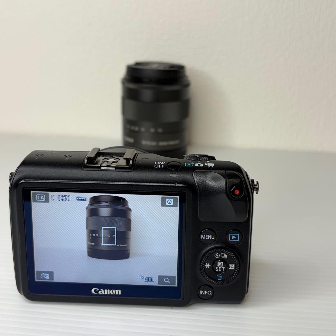 ⭐️美品⭐️ Canon ミラーレス一眼カメラ EOS M ダブルレンズキット