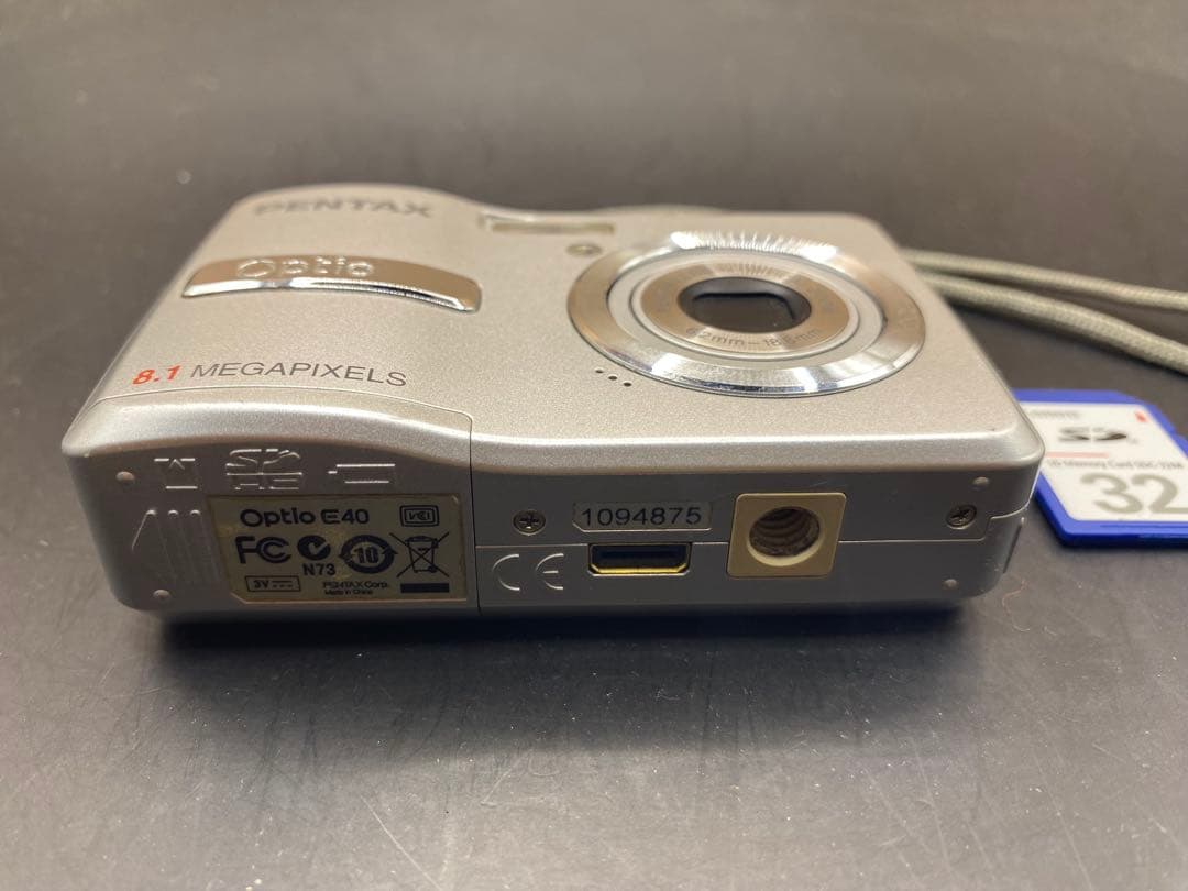 美品 pentax optio e40 コンパクトカメラ レトロ