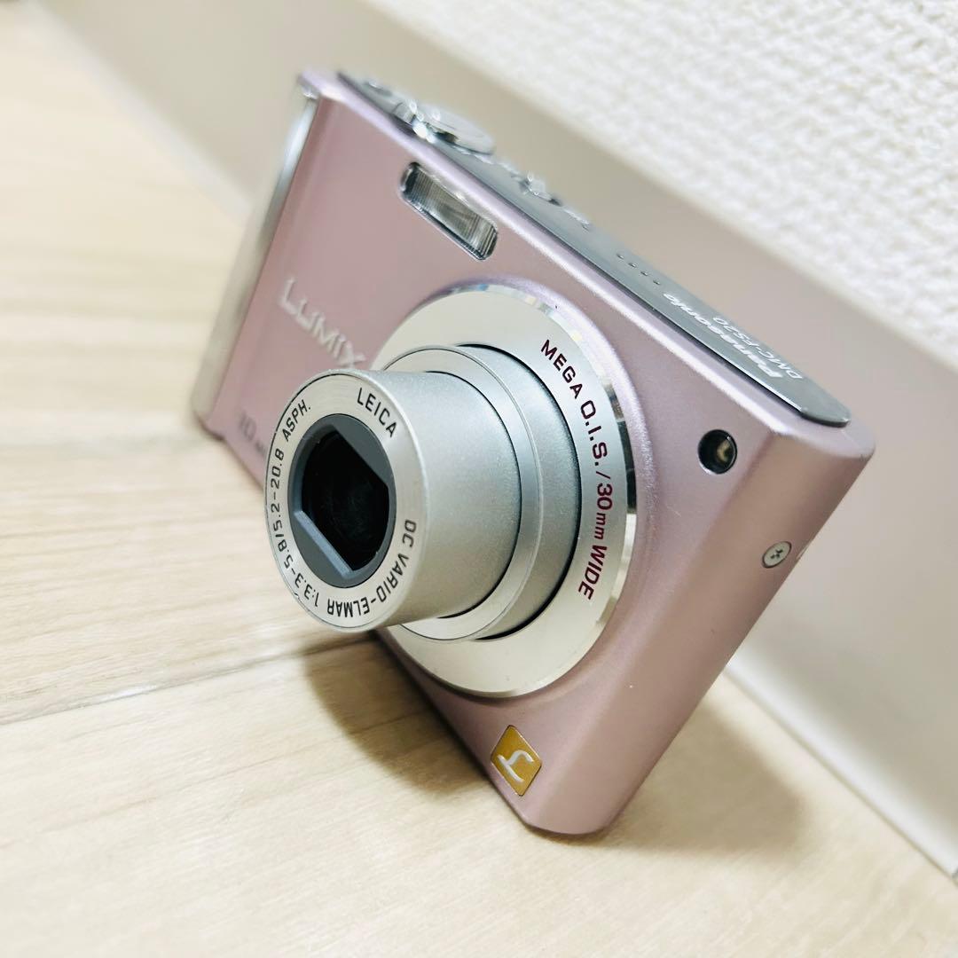 極美品 Panasonic LUMIX DMC-FS20 コンデジ ピンク